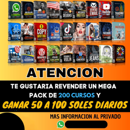 Imagen de  MEGA PACK DE CURSOS 