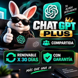 Imagen de 🟢CHAT GPT PLUS 1 DISPOSITIVO 1 MES COMPARTIDA