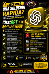 Imagen de 🚨ChatGPt plus 1 dispositivo / garantia 48Hrs /🚨